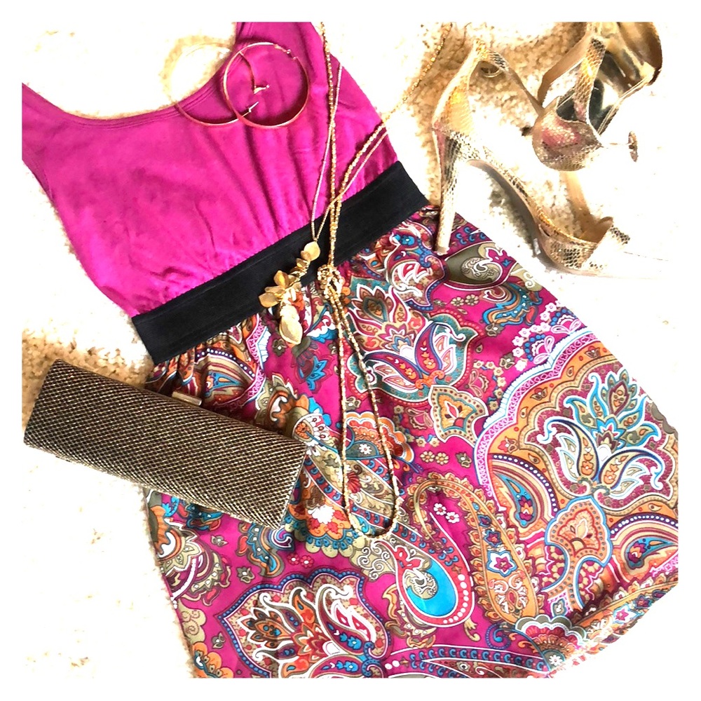 Beautiful colorful dress
